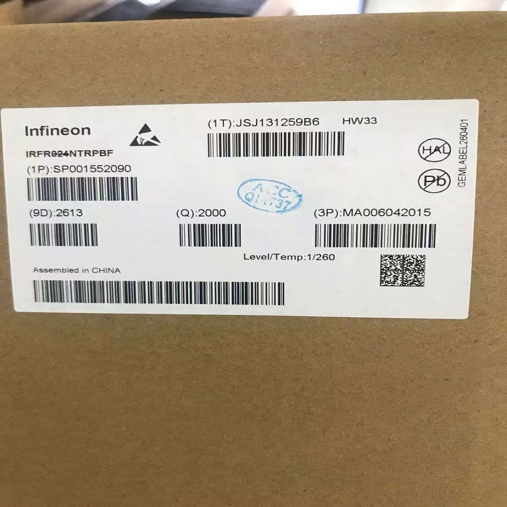 IRLR3410TRPBF_INFINEON英飞凌_MOSFET_原装正品