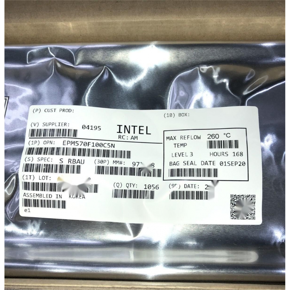 EPM570F100C5N_Intel / Altera_CPLD复杂可编程逻辑器件_MAX原装正品