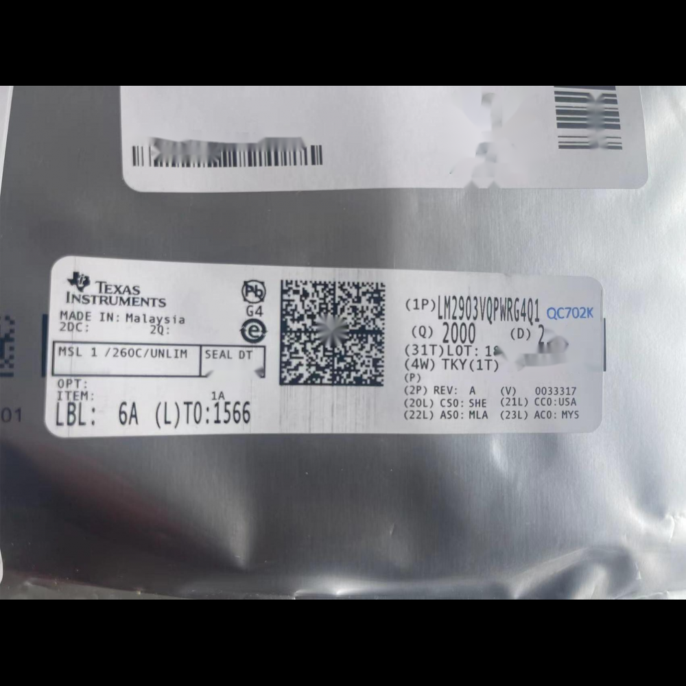 LM2903VQPWRG4Q1_TI德州仪器_模拟比较器_原装现货