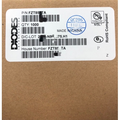 FZT857TA_DIODES美台_三极管(BJT)__原装正品