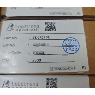 LD7575PS_AC-DC控制器_Leadtrend通嘉原装正品现货